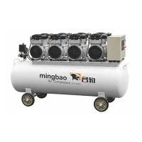 Kat-Lwil Etap-Gratis Air Compressor pou Faktori